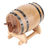 Mini Barril De Vino De Madera De Roble Portátil Para El Hoga