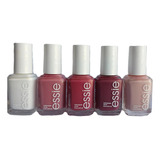 Set 5 Unidades De 13ml Esmaltes Uñas Color Essie