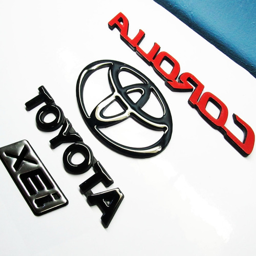 Emblemas Toyota Corolla Xei Insigneas Paga 3m Foto 3