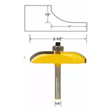 Broca Para Router Para Tablero De Puerta Principal 1/4