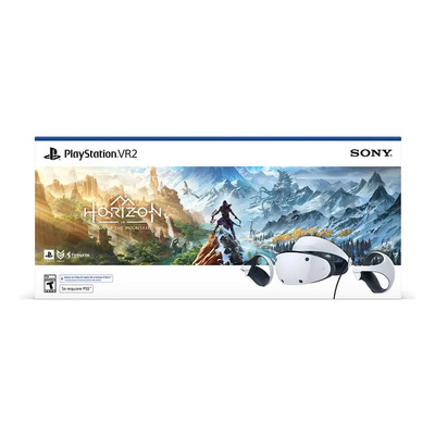 Casco realidad virtual Sony Ps5 Playstation Vr2 con juego Horizon | Meses sin interés