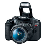Canon Eos Kit T7+ + Lente 18-55mm Is Ii Dslr Cor  Preto