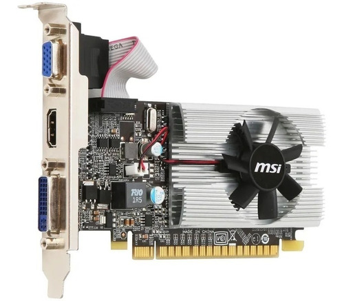 Placa De Video Msi Gt210 1gb Ddr3 Vga/hdmi/dvi F & A Ituz.