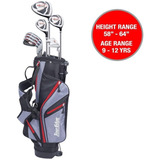 Buke Golf Set Tour Edge Junior 9/12 Años 7 Palos Red