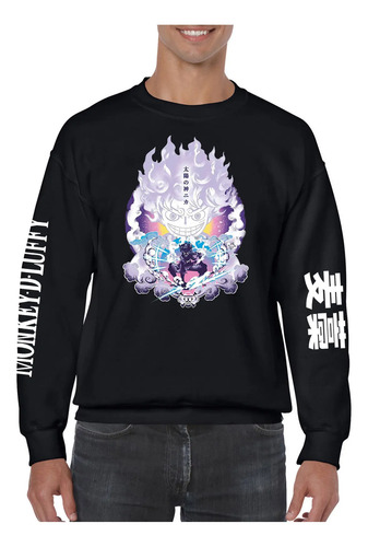 Hoodie Sueter Luffy Gear 5 Joy Boy One Piece Mugiwara