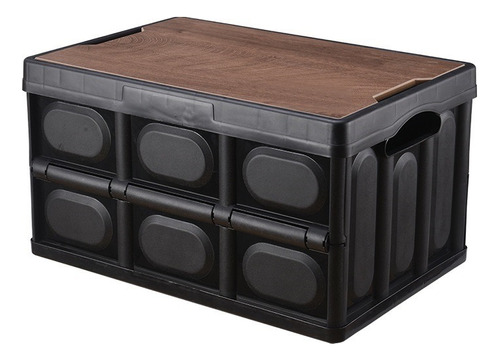 Caja Organizadora Plegable Multiuso Plástico Portable 55 L