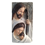 Adorno Decorativo Porta Vela Nacimiento Baston, Alto 12cm