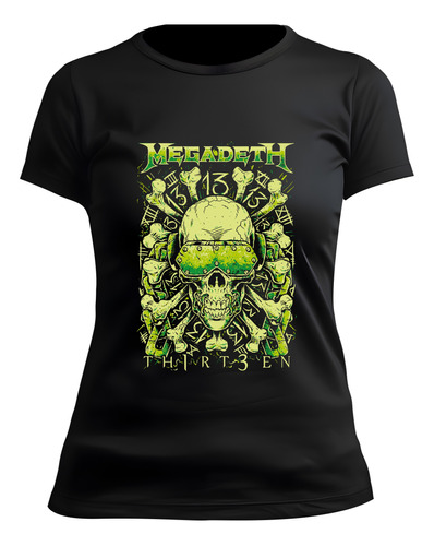 Camiseta Mujer Megadeth