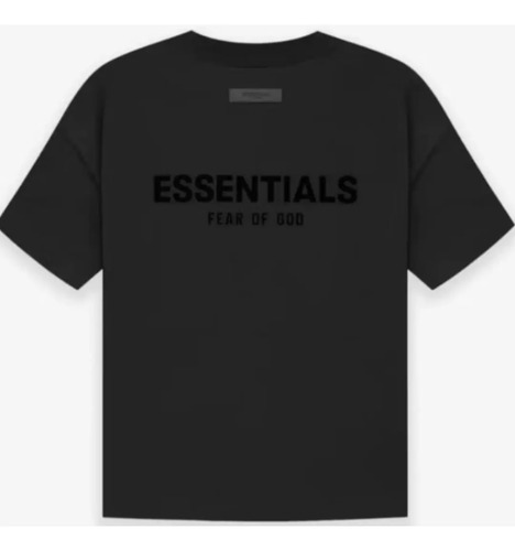 Playera Essentials Modelo Fear Of God Black | Meses sin interés
