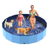 Piscina Plegable Para Perros, Piscinas De 77 Pulgadas Para N