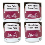 Neve Instântanea Snow Fake Original Altezza 4 X 25 Gramas 