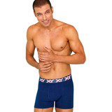 Pack 2 Boxer Xy Bamboo Lycra Antibacterial Con Elastico 1700