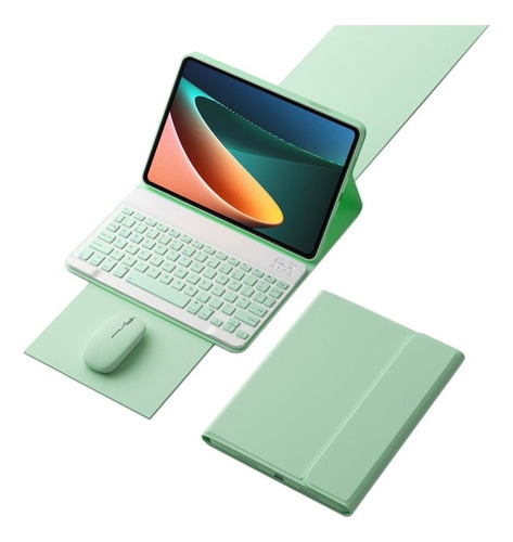 Funda Con Teclado+ratón For Xiaomi Mi Pad 5 Pro 11 Pulgadas