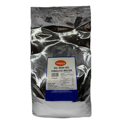 Sal Del Himalaya Rosa Molida Orgánica Y Natural 5 Kg | MercadoLibre