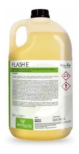 Flash E,  Detergente Desengrasante