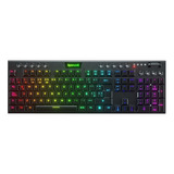 Teclado Mecánico Gamer Redragon Horus K618rgb-wireless-red S