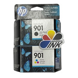 Cartuchos Hp 901 Negro Y 901 Color Originales