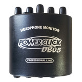 Amplificador Fone Ouvido Power Click Db 05 Com Fonte