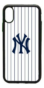 Funda Protector Para iPhone Yankees Rayas Mlb