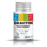 Suplemento Dietario Multivitaminico Gravitón X 120 Comp