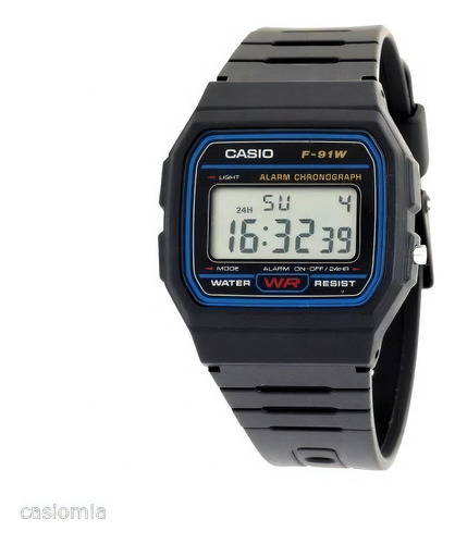 Relógio Digital Casio F91w Led 30m Cronômetro Alarme