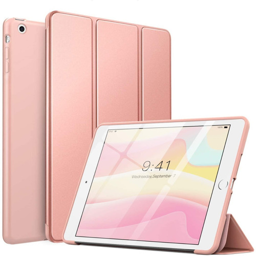 Funda Smart Cover Tpu iPad Air 2 Pro 9.7 10.5 11 12.9 Mini 4