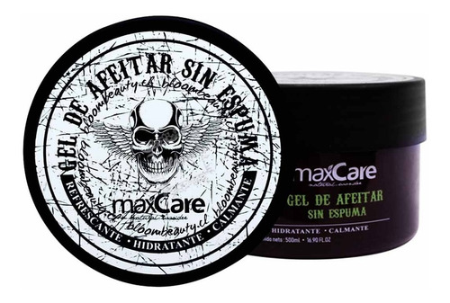 Gel De Afeitar Sin Espuma Hidratante Barba Max Care 500 Ml