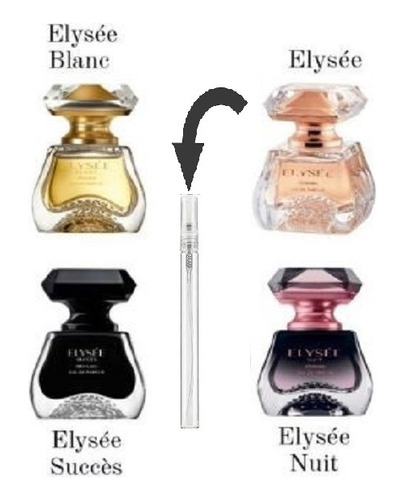 Decant Perfumes Elysée, Blanc, Nuit Ou Sucess 10 Ml