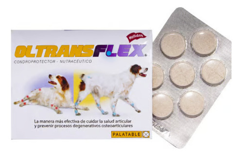 Oltrans Flex Condroprotector Perro X7 Tabletas Y A