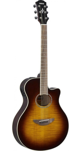Guitarra Yamaha Apx600fm-tbs Electroacustica Sombreada