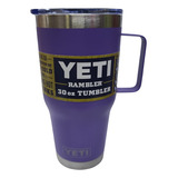 Termo Yeti 30 Oz Con Agarradera Color Lila