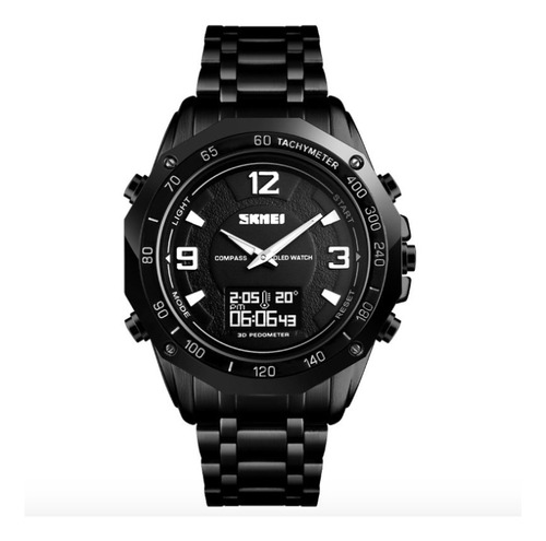 Reloj Skmei Multifunctional Dual Time  1504 Black