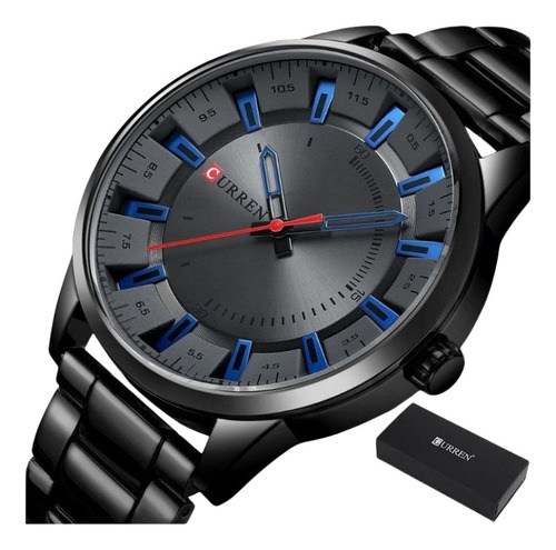 Relojes Casuales De Cuarzo Inoxidable Curren 8406