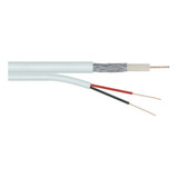 Cabo Coaxial Cftv 4mm Bip. Blindado 80% Malha 50m St97