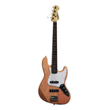 Bajo Electrico Jazz Bass 4 Cuerdas Newen Natural Wood