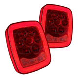 Plafon Tipo Jeep Led Plasma Gel Estrobo 2 Pzas Pjg