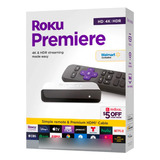 Reproductor De Streaming Roku Premiere 4k Hdr
