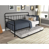 Estructura De Sofá Cama Doble De Metal Con Cama Nido, Soport