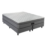 Sommier Queen Resortes Simmons Backcare 160 X 200 Cm 