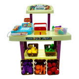  Juguete Infantil Fruteria Verduleria + Caja Registradora