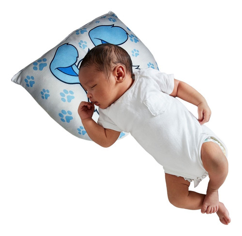 Travesseiro Bebê Recém Nascido Anatômico Anti Cabeça Chata