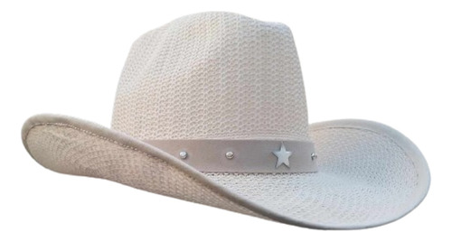 Sombrero Texano Cowboy Vaquero Country Exclusivo Beige