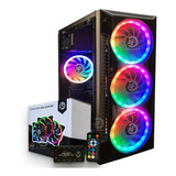 Gabinete Gamer Vidro Temperado | 3 Cooler Fan Argb | Nfe