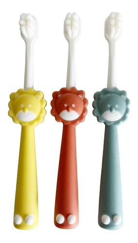 Cepillo De Dientes Infantil Con Diseño Divertido P/ Niño/as