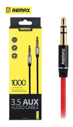 Cable De Audio Auxiliar Estéreo 3.5 - 1 Metro - Remax