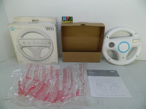 Volante Original Nintendo Wheel C/ Caixa E Manual - Loja Rj