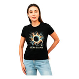 Playera Eclipse Solar 2024 Luna Diseño 26 Playeras Beloma