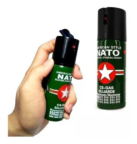 Gas Pimienta Spray Defensa Personal Anti Robos 12cm 60ml