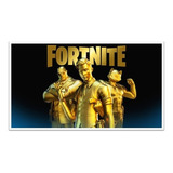 Quadro Decorativo Skin Fortnite 01  A1 84x60