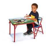 Juego De Mesa Y Silla Para Niños Mickey, Mickey